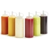 İpek Yıldızı® Şeffaf Kapaklı Sızdırmaz Yağlık Sosluk Şişesi Plastik Yağdanlık 400 ml AP-9028