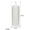 İpek Yıldızı® Şeffaf Kapaklı Sızdırmaz Yağlık Sosluk Şişesi Plastik Yağdanlık 400 ml AP-9028