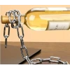 İpek Yıldızı® Sihirli İlüzyon Zincir Uçan Şişe Eşya Tutucu Aparat Chain Holder
