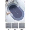 İpek Yıldızı® Sihirli Süper Su Emici Kaymaz Tabanlı Oval Paspas 40*60 cm