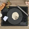 İpek Yıldızı® Silikon Çok Amaçlı Geniş Hamur Matı Hamur Açma Matı 40*50 cm