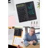 İpek Yıldızı® Silinebilir LCD Yazı Tabletli,Kalemli Katlanabilir Bilimsel Hesap Makinesi