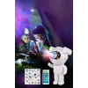 İpek Yıldızı® Stickerlı ,Kumandalı ASTRONOT Model Gece Lambası