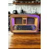 İpek Yıldızı® Taşınabilir Klasik AM/FM/SW  Retro Ev Radyo USB ile Şarj Olabilen Retro Radyo