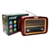 İpek Yıldızı® Taşınabilir Klasik AM/FM/SW Transistör Retro Nostaljik Radyo USB Şarjlı