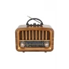 İpek Yıldızı®  Taşınabilir USB İle Şarj Olabilen Klasik AM /FM/SW Transistör Retro Tipi Klasik Radyo