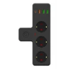 İpek Yıldızı® Termal Akım Korumalı 3 Adet Soket,3 Adet USB ve 1 Adet Type-C Girişli 20w Priz Model 3397