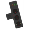 İpek Yıldızı® Termal Akım Korumalı 3 Adet Soket,3 Adet USB ve 1 Adet Type-C Girişli 20w Priz Model 3397