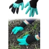 İpek Yıldızı® Toprak Kazma Ekme Çapalama İçin Korumalı Bahçe Bahçivan Eldiveni