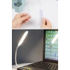 İpek Yıldızı® USB Girişli 14 Ledli 3 Kademeli Dokunmatik Masa/Kitap Okuma Lambası Ledi Beyaz