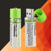 İpek Yıldızı® USB Şarjlı 1450mAh AA 1.2V Lityum Kalem Pil – 2’li Set, Tekrar Şarj Edilebilir Uzun Ömürlü Dönüştürülebilir Batarya