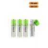 İpek Yıldızı® USB Şarjlı 1450mAh AA 1.2V Lityum Kalem Pil – 4lü Set, Tekrar Şarj Edilebilir Uzun Ömürlü Dönüştürülebilir Batarya