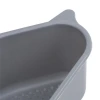 İpek Yıldızı® Vantuzlu Üçgen Sebze Meyve  Lavabo Raf Evye Süzgeç Sünger Tutucu Düzenleyici Mutfak Organize