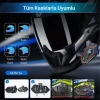 İpek Yıldızı® Y20 Motorsikletler İçin Kablosuz Bluetooth Kulaklıklı – Suya Dayanıklı, Uzun Ömürlü Batarya, Gürültü Engelleme Özellikli Kask Kulaklığı