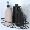 İpek Yıldızı® Yapışkanlı Banyo Köşeliği Kancalı Köşe Rafı Duş Şampuanlık Duvar Düzenleyici Organizer Raf