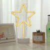İpek Yıldızı® Yıldız Tasarımlı Neon Led Masa Ve Gece Lambası Dekoratif Işık