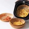 İpek Yıldızı®100 Adet  Air Fryer Pişirme Kağıdı Tek Kullanımlık  Yağlı Kağıdı Yuvarlak Tabak Model
