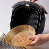 İpek Yıldızı®100 Adet  Air Fryer Pişirme Kağıdı Tek Kullanımlık  Yağlı Kağıdı Yuvarlak Tabak Model