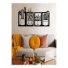Kaktüs Çerçeve Serisi – Ahşap Duvar Dekoru (4’lü Set)