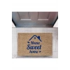 Kapı Önü Paspası Dekoratif Dijital Baskı Home Sweet Home P-2321