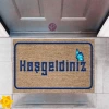 Kapı Önü Paspası Dekoratif Dijital Baskı Hoşgeldiniz P-2367