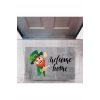 Kapı Önü Paspası Dekoratif Dijital Baskı Welcome Home P-2336