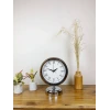 Krom Metal Retro Masa Saati 25×20 cm