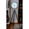 Krom Sade & Şık Tripod Ayaklı Saat