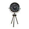 Krom Şık Üç Ayaklı Masa Saati