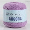La Mia Angora 50gr Mor El Örgü İpi - L127 - 33801