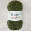 La Mia Baby Boom Asker Yeşili El Örgü İpi - 410 - 34458