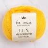 La Mia Lux Mercerized Cotton Koyu Sarısı El Örgü İpi - 181 - 33754