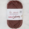 La Mia Mini Cottony 25 gr Kahverengi Bebek El Örgü