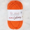 La Mia Mini Cottony 25 gr Turuncu Bebek El Örgü İp