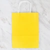 Loren 18x8x24 cm Sarı Kraft Çanta