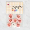 Loren Crafts 8li Balık Düğme - 1159