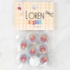 Loren Crafts 8li Emzik Düğme - 1010