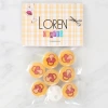 Loren Crafts 8li Emzik Düğme - 1011