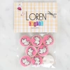 Loren Crafts 8li Fil Düğme - 1041