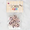 Loren Crafts 8li Gülen Yüz Düğme - 1026