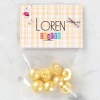 Loren Crafts 8 li Kahve Düğme - 0144