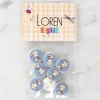 Loren Crafts 8li Köpek Düğme - 1243
