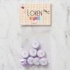 Loren Crafts 8 li Lila Bebek Düğme - 374
