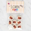 Loren Crafts 8li Ördek Düğme - 1201
