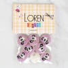 Loren Crafts 8li Panda Düğme - 1055