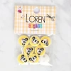 Loren Crafts 8li Panda Düğme - 1060