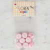 Loren Crafts 8 li Pembe Bebek Düğme - 376