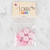 Loren Crafts 8 li Pembe Düğme - 398