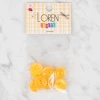 Loren Crafts 8 li Sarı Düğme - 193