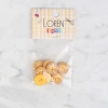 Loren Crafts 8 li Sarı Düğme - 295
